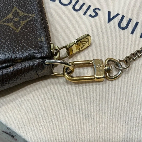 Louis Vuitton Monogram Canvas Mini Pochette Accessoires in Brown - Picture 2 of 10